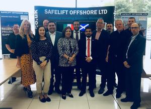Safelift Offshore Proud To Host Mexican Business Delegation At New Premises !