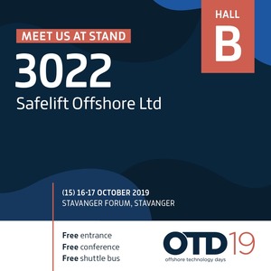 Safelift Offshore Exhibiting At Offshore Technology Days 2019 In Stavanger !