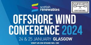 Safelift Exhibiting At Scottish Renewables Offshore Wind Conference 2024!