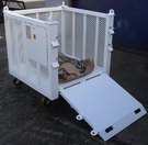 Wheeled Drop Front Baskets