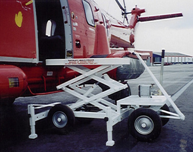 Use on the Heli-Deck to unload cargo